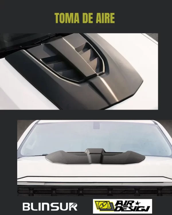 Toma De Aire Para Chev Silverado 1500 2016 - 2018 Airdesign