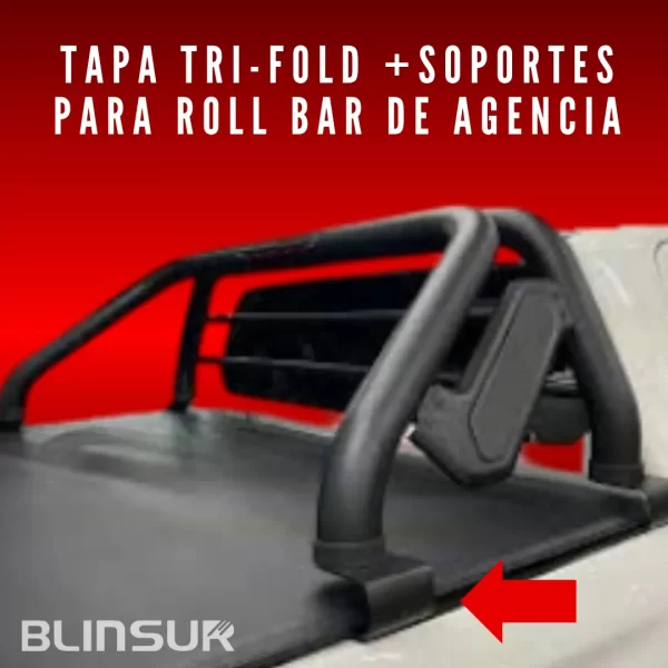 Tapa Batea Trifold C/adaptacion Para Roll Bar Byd Shark 2025