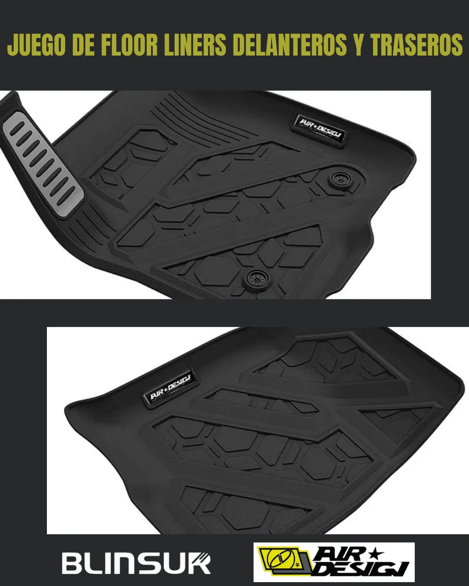 Juego Tapetes Delantero Y Trasero Chev Silverado 2019-2025 - Image 2