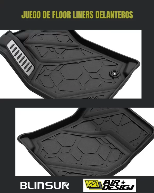 Juego De Tapetes Delanteros Toyota Tacoma 2016-2023