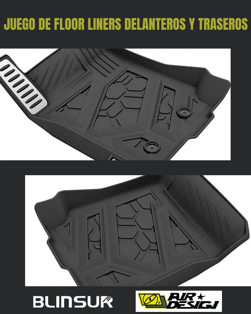 Juego Tapetes Delantero Y Trasero Ford Ranger 2019-2022 - Image 2