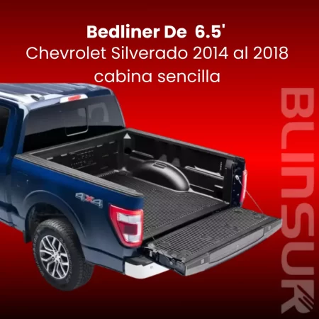 Bedliner Ruggedliner Para Silverado 14-18 Cabina Sencilla - Image 2