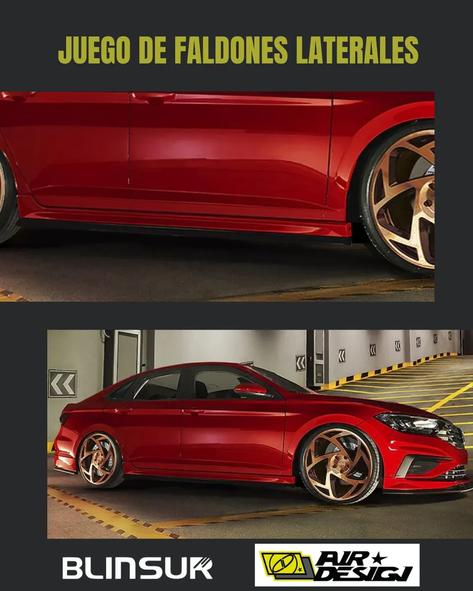 Juego De Estribos Laterales Para Vw Jetta 2022-2025 - Image 2