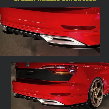Spoiler Trasero Con Difusor Para Vw Jetta 2019-2021 - Image 2