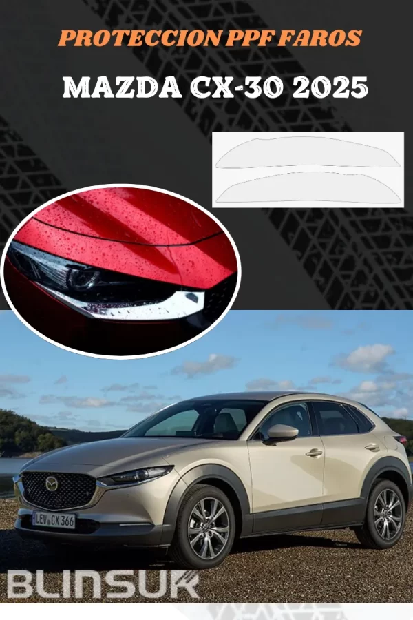 Protecciòn Ppf Faros Mazda Cx-30 2025