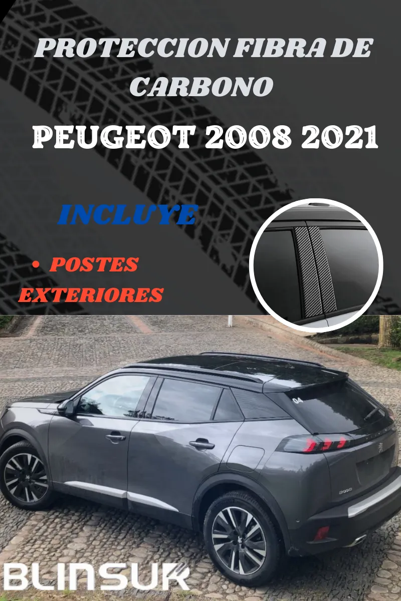Protección Fc Postes Exteriores Y Vista C/ Peugeot 2008 2021 - Image 2