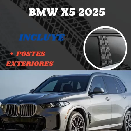 Protección Fibra De Carbono Postes Exteriores C/ Bmw X5 2025 - Image 2
