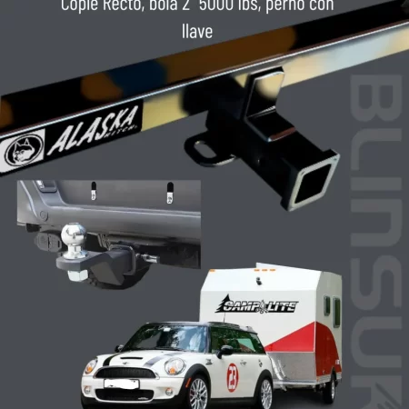 Kit Arrastre Cople Recto, Bola, Perno Con Llave - Image 2