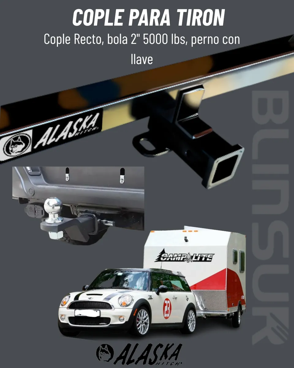 Kit Arrastre Cople Recto, Bola, Perno Con Llave - Image 2