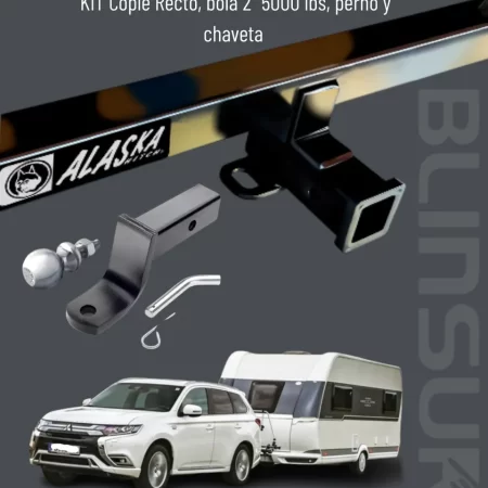 Kit De Arrastre Cople Recto, Bola, Perno Chaveta Para Tirón - Image 2