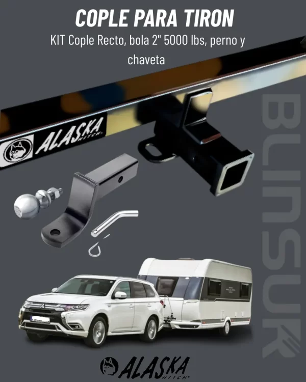 Kit De Arrastre Cople Recto, Bola, Perno Chaveta Para Tirón