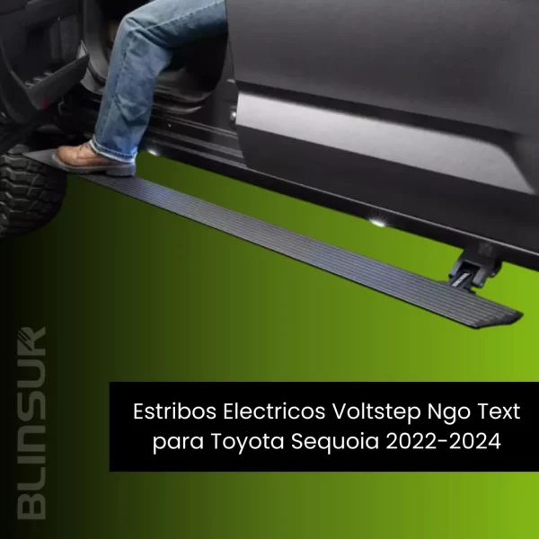 Estribos Electricos Voltstep Ngo Text Toyota Sequoia 22-24