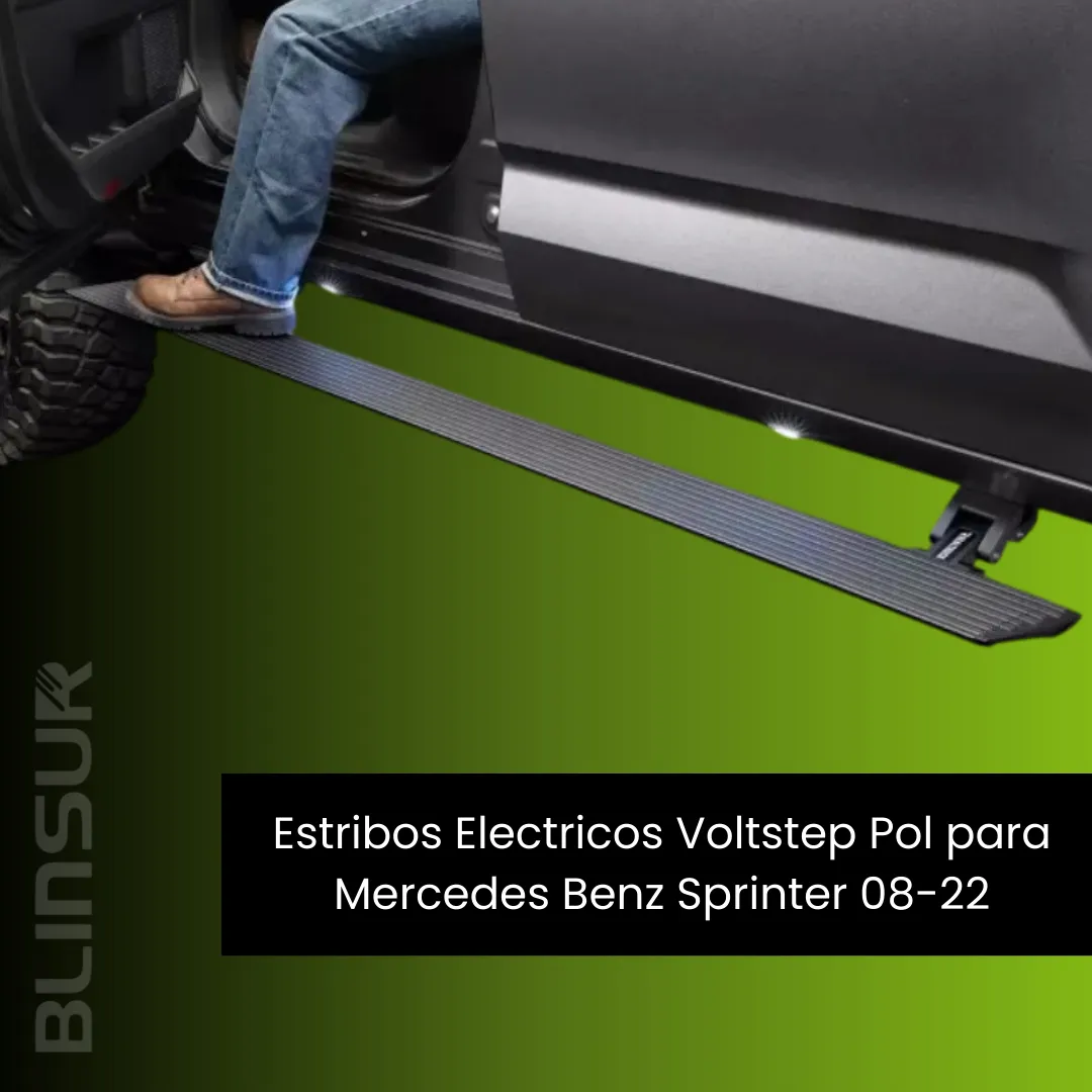 Estribos Electricos Voltsteppol Mercedez Benz Sprinter 08-22 - Image 2