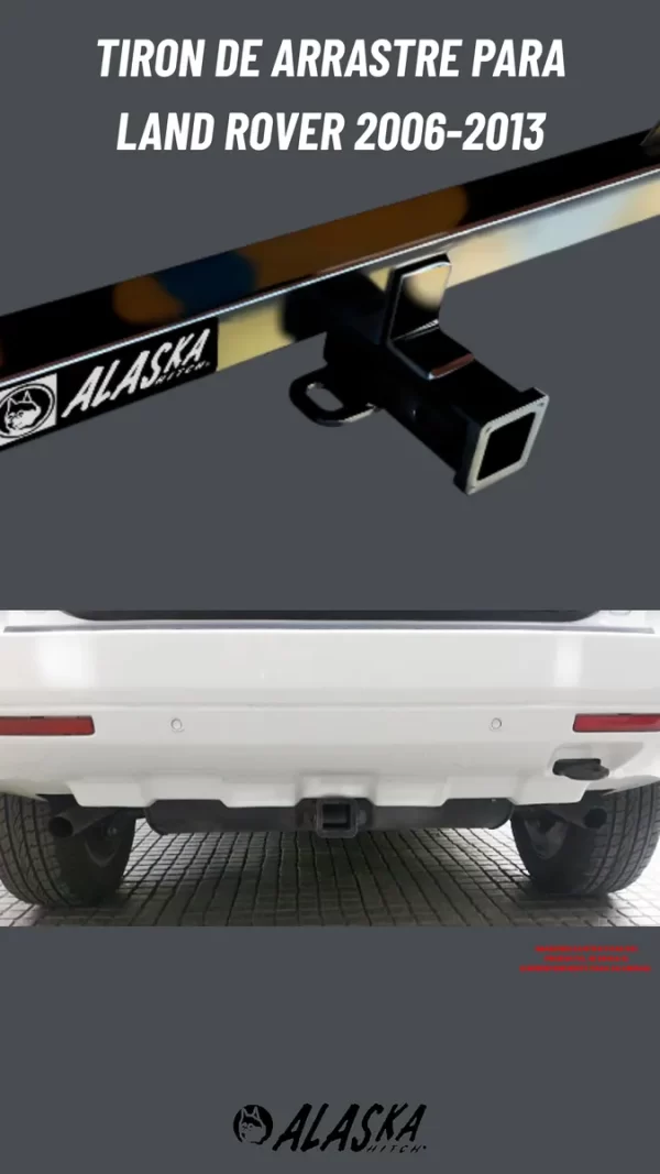 Tirón De Arrastre Jalon Land Rover Lr2 2006 - 2013 Negro