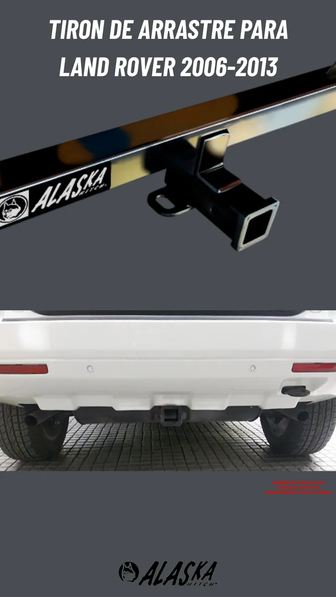 Tirón De Arrastre Jalon Land Rover Lr2 2006 - 2013 Negro - Image 2