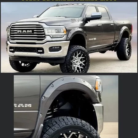 Juego Cantoneras Lisos, Dodge Ram 2500 2019-2024. - Image 2
