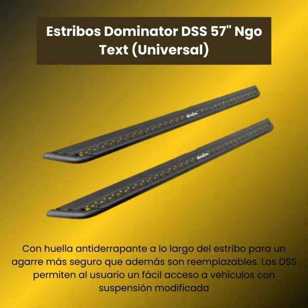 Estribos Dominator Dss 57  Ngo Text (universal)