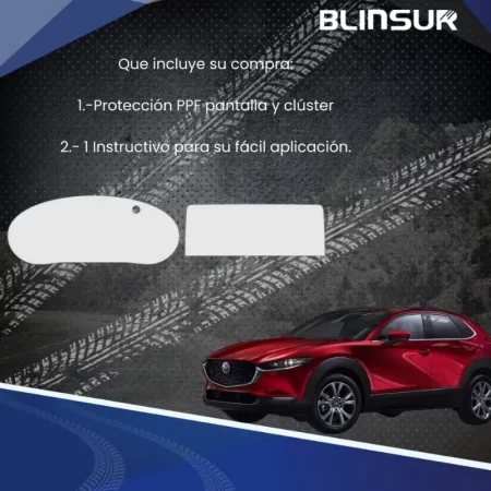 Protección Pantalla Y Clúster Compatible Con Mazda Cx5 2024 - Image 2
