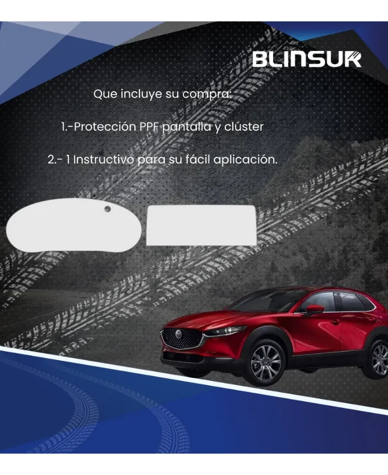 Protección Pantalla Y Clúster Compatible Con Mazda Cx5 2024 - Image 2