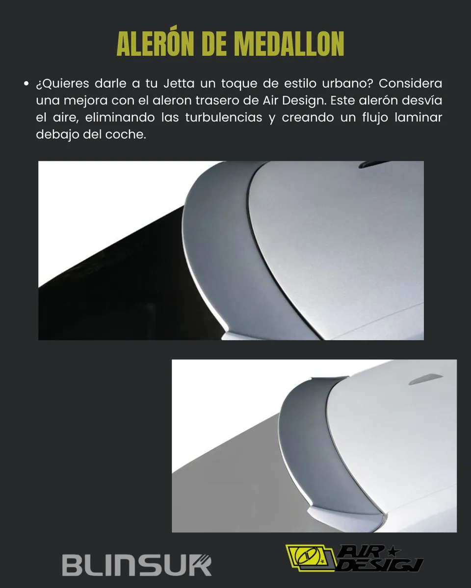 Alerón De Medallon Para Vw Jetta 2011 - 2018 - Image 2