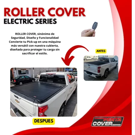 Tapa Cubrebatea Electrica Roll Cover Sierra Denali 2016-2025 - Image 2