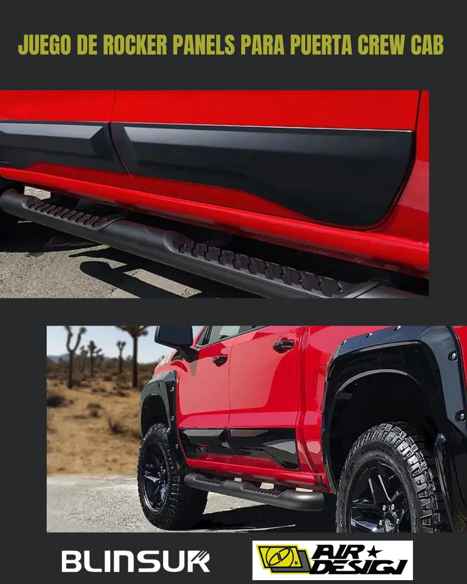 Moldura De Puerta Ancha Airdesign Chev Silv 1500 2019-2025 - Image 2