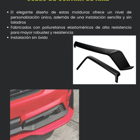 Juego De Cortina De Aire Chevrolet Silverado 1500 2019-2021 - Image 2