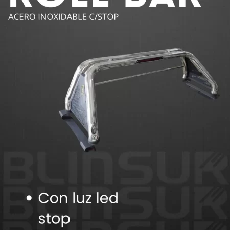 Roll Bar Bronx Acero Inox Stop Para Ford Ranger 2012 -2022 - Image 2