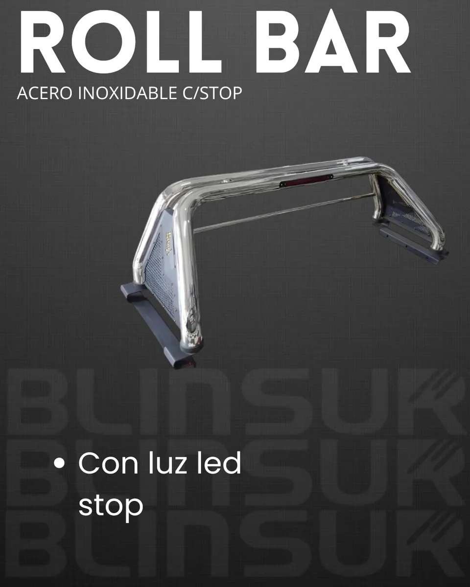 Roll Bar Bronx Acero Inox Stop Para Ford Ranger 2012 -2022 - Image 2