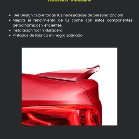 Alerón Volado Air Design Cavalier 2017 - 2021 - Image 2