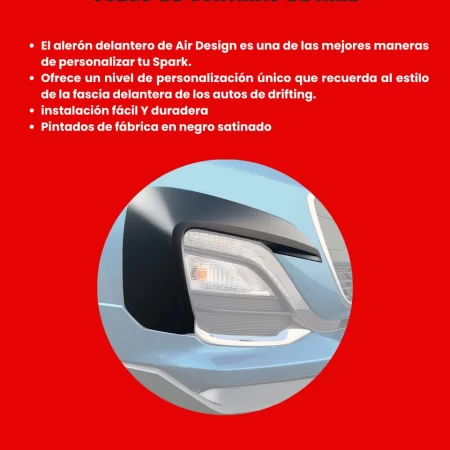 Juego De Cortinas De Aire Chev Spark 2019  2021 - Image 2