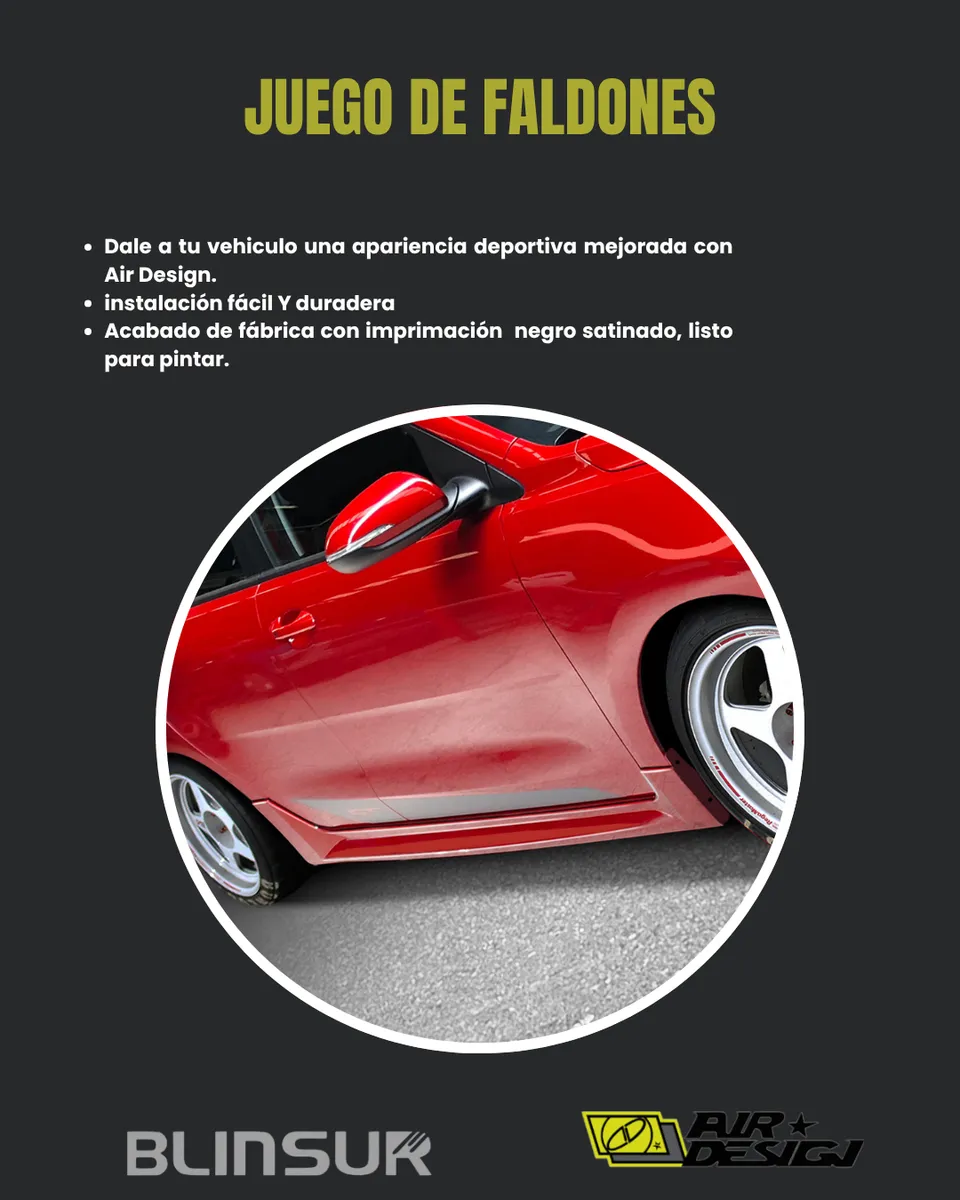 Juego De Faldones Air Design  Kia Rio 2018-2020 - Image 2