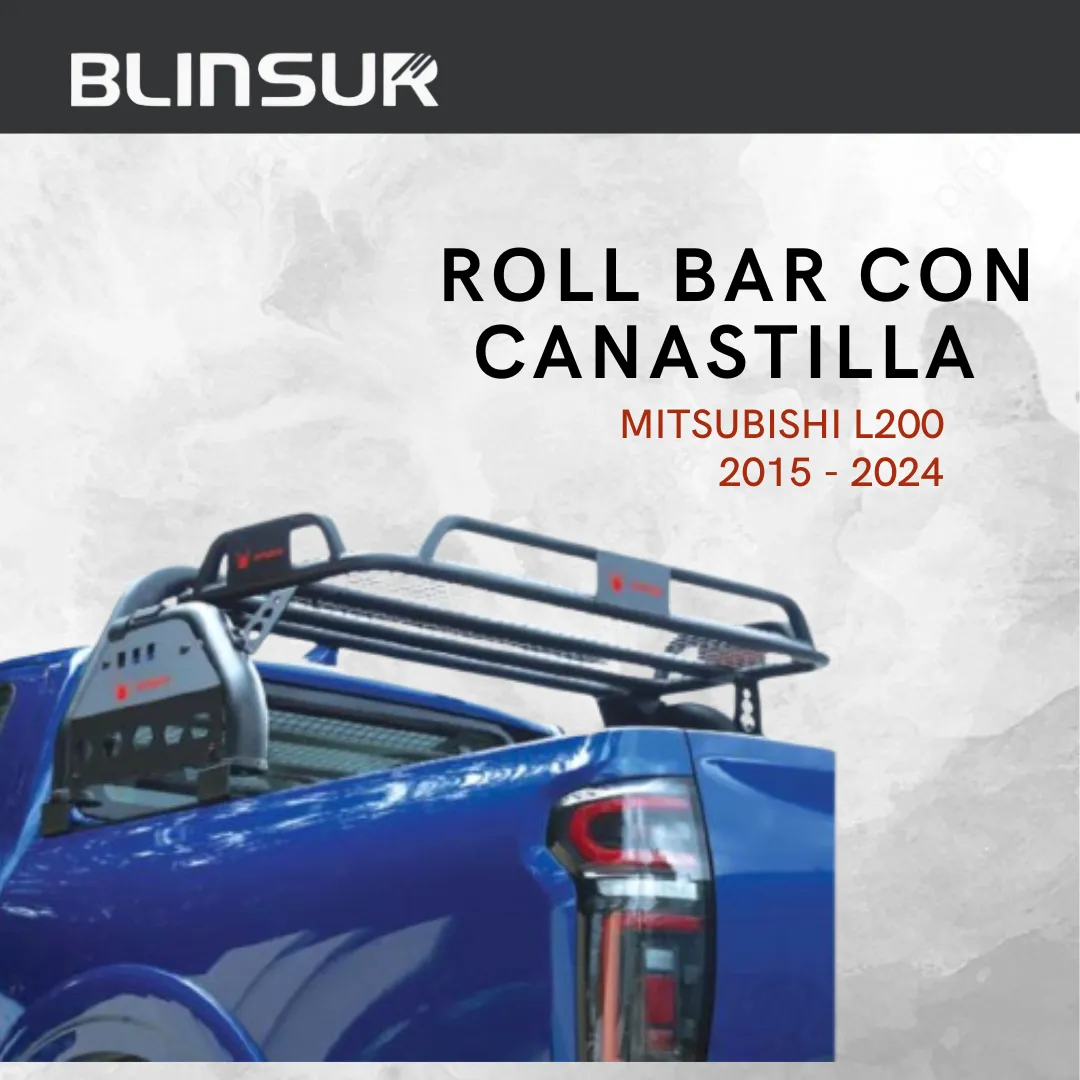 Roll Bar Cargo Con Canastilla Mitsubishi L200 2015 - 2024 - Image 2