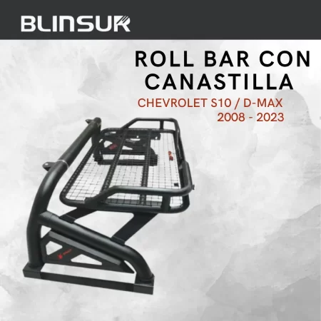 Roll Bar Con Canastilla Y Luz Stop S10/ D-max 2008 - 2023 - Image 2