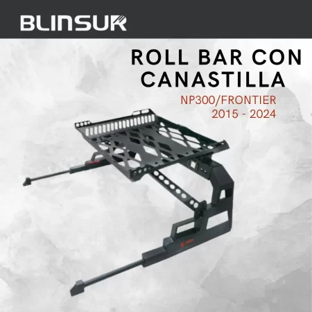 Roll Bar C/ Canastilla Nissan Np300 / Frontier 2015 - 2024 - Image 2