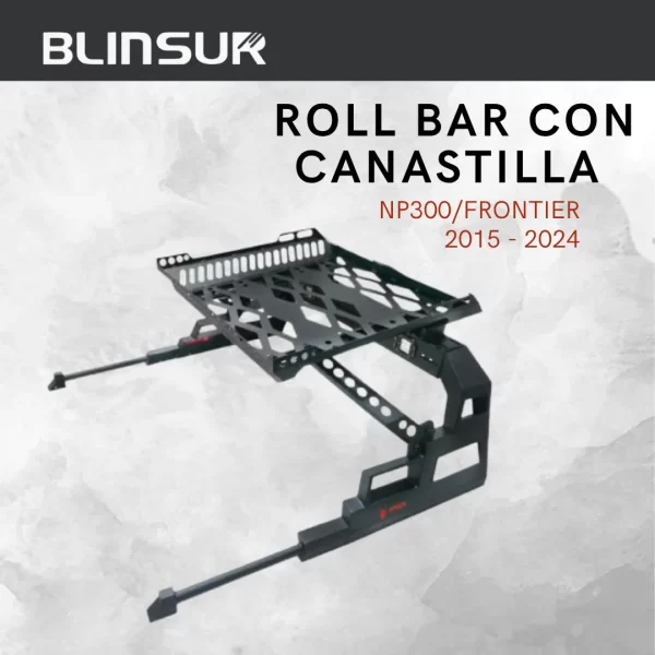 Roll Bar C/ Canastilla Nissan Np300 / Frontier 2015 - 2024