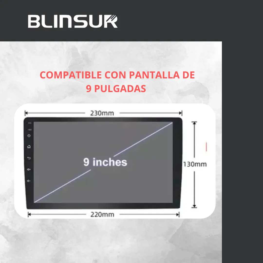 Frente Para Autoestereo 9 Pulgadas Mirage/attitud 2015 2019 - Image 2