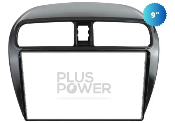 Frente Para Autoestereo 9 Pulgadas Mirage 2015-2022 Negro