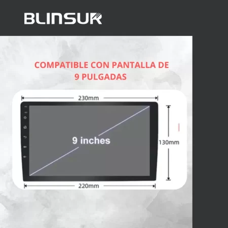 Frente Para Autoestereo 9 Pulgadas Mirage/attitud 2015-2019 - Image 2