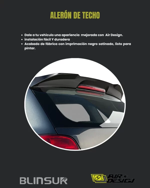 Alerón De Techo Volkswagen Polo 2015 2022