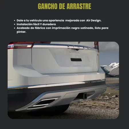 Skid Plate Trasero Vw Atlas Ph1/ Teramont 2019 2020 - Image 2