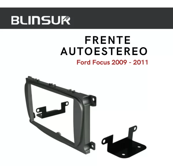 Base Frente Adaptador Estereo Ford Focus 2009 Al 2011