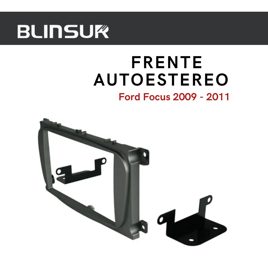 Base Frente Adaptador Estereo Ford Focus 2009 Al 2011 - Image 2