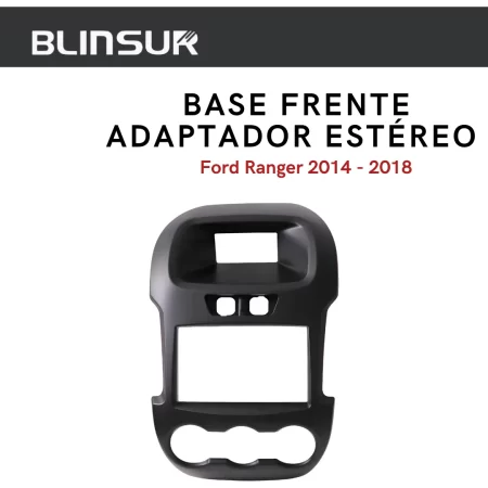 Base Frente Adaptador Estereo Ford Ranger 2014 2018 - Image 2