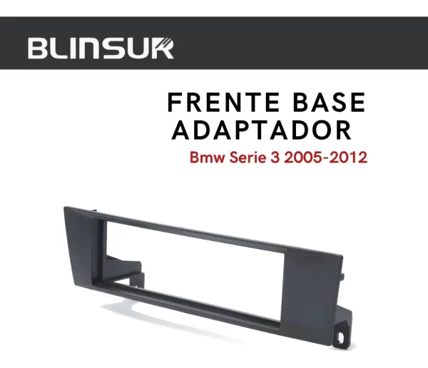 Frente Kit Adaptador Estéreo Bmw Serie 3 2005 2012