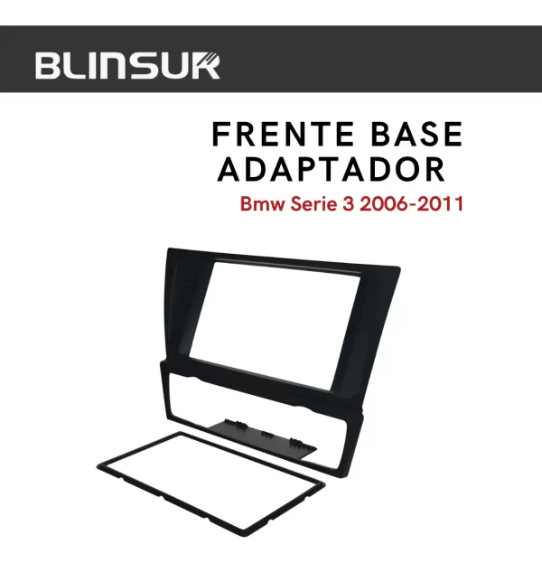 Frente Kit Adaptador Estéreo Bmw Serie 3 2006 2011