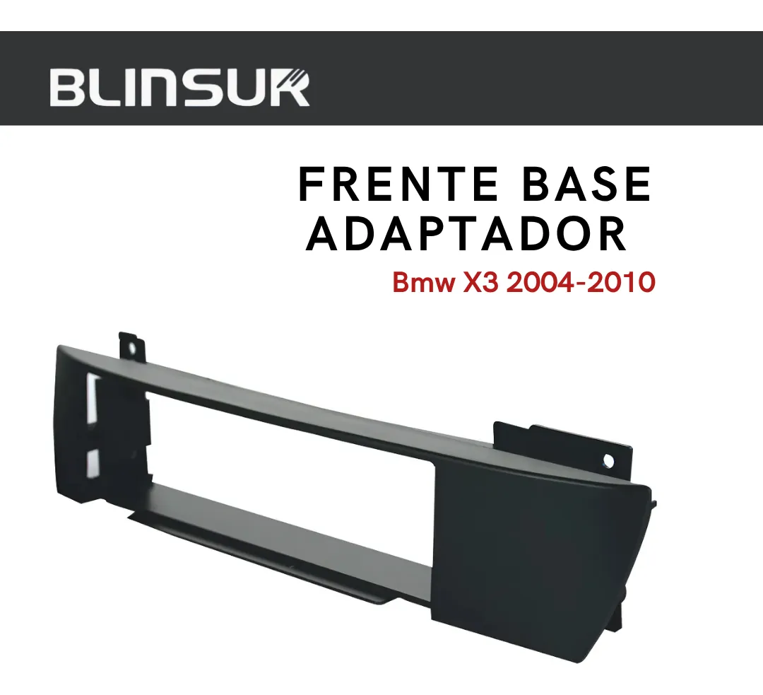 Frente Kit Adaptador Estéreo Bmw X3 2004-2010 - Image 2