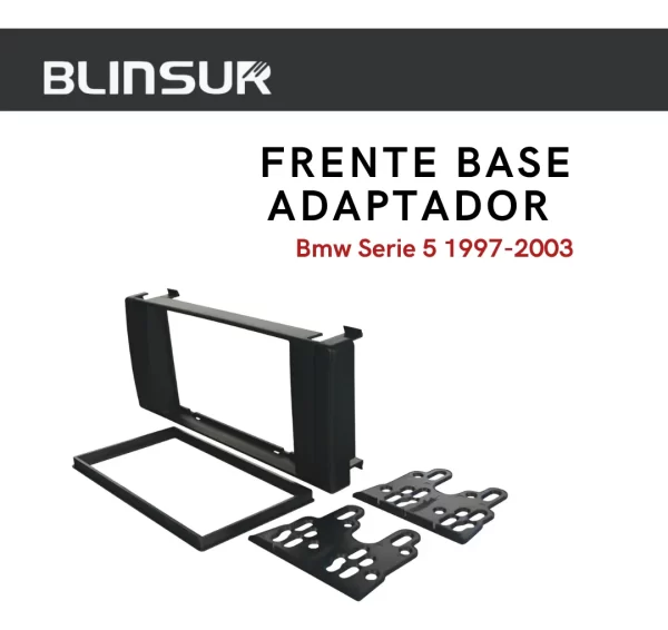 Frente Kit Adaptador Estéreo Bmw Serie 5 1997 2003