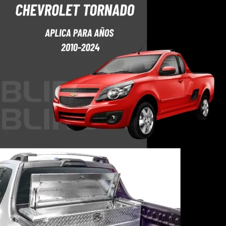 Caja Herrmientas Tornado 2010 - 2024 C/laterales Fijos Cab/s - Image 2