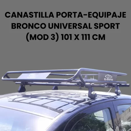 Canastilla Porta-equipaje Bronco Universal 101 X 111 Cm - Image 2